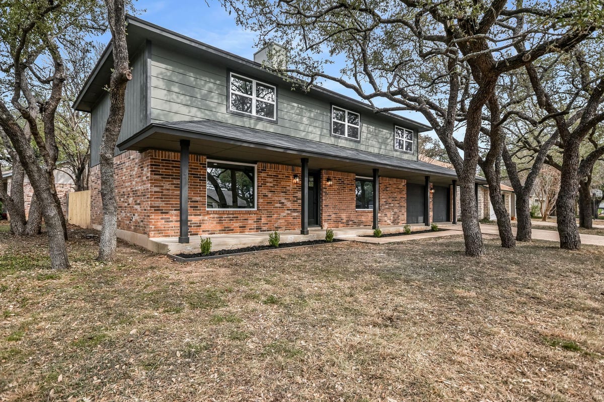 11310 Morning Glory Trl - front exterior - Luxury home in Village Twenty One At Anderson, Austin, TX