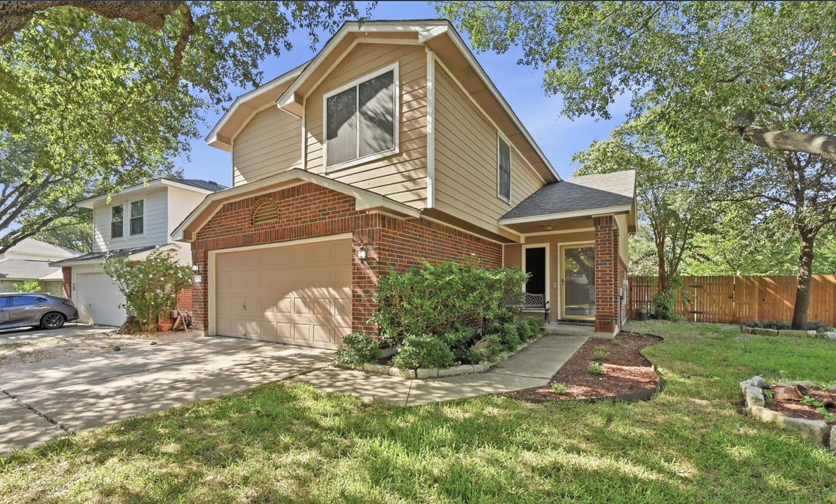 View 11322 Canterbury Tales LN in Canterbury Trails Sec 04 11322 Canterbury Tales LN - front exterior - Luxury home in Canterbury Trails Sec 04, Austin, TX