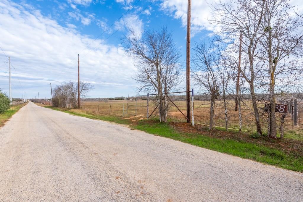 View 1140 Chalk Rd in None 1140 Chalk Rd - front exterior - Luxury lot in None, Harwood, TX