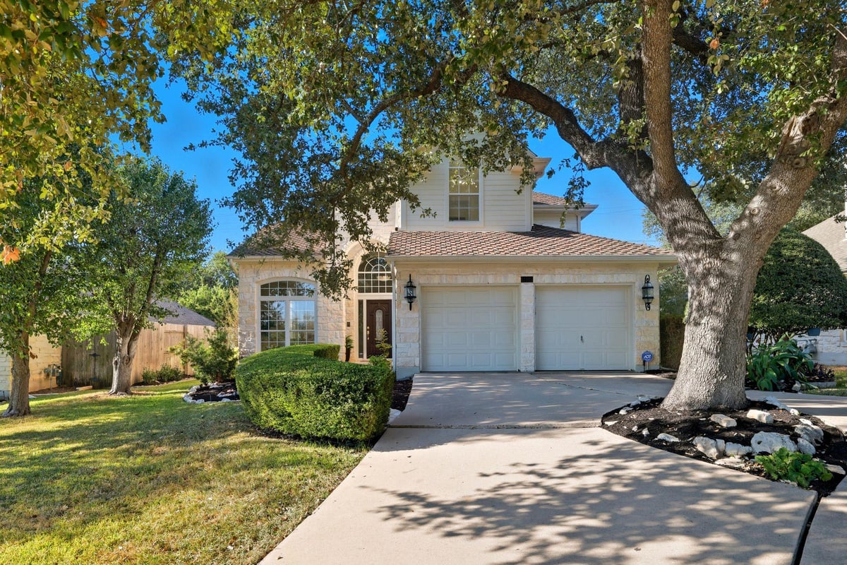 View 11405 Sweet Basil Ct in Canyon Creek Sec 33 11405 Sweet Basil Ct - front exterior - Luxury home in Canyon Creek Sec 33, Austin, TX