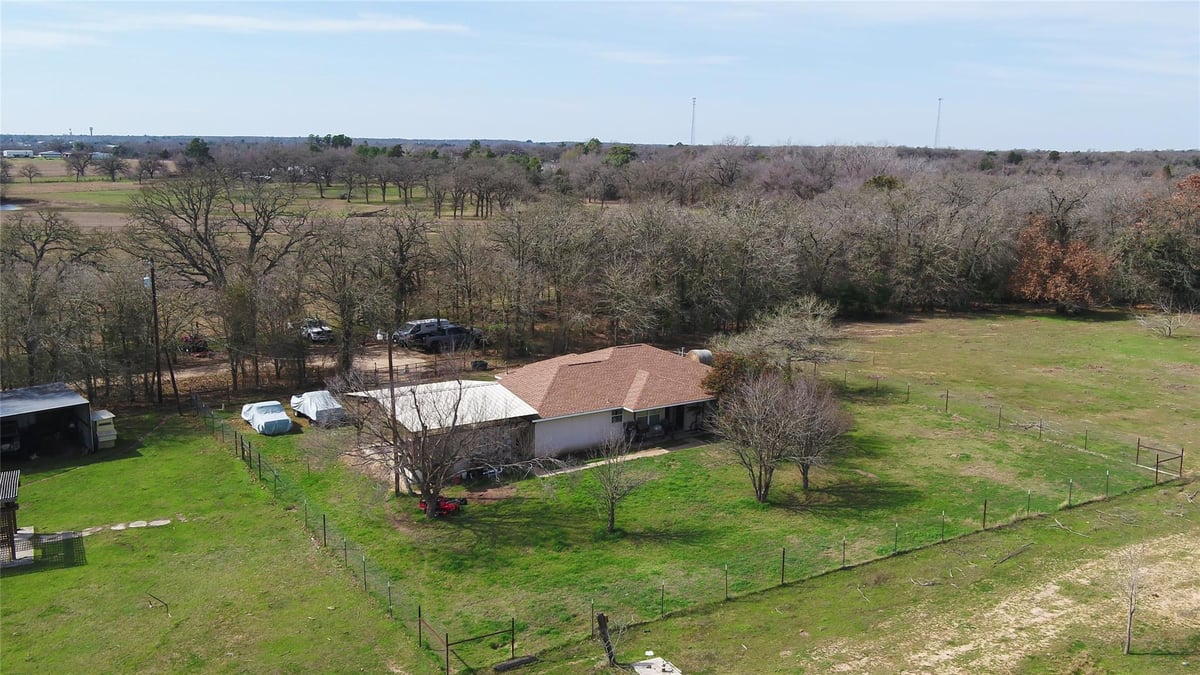 Primary bedroom at 1141-A E 3rd St - Rockdale, TX