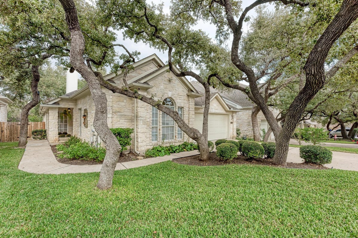 View 11412 Sweet Basil Ct in Canyon Creek Sec 33 11412 Sweet Basil Ct - front exterior - Luxury home in Canyon Creek Sec 33, Austin, TX