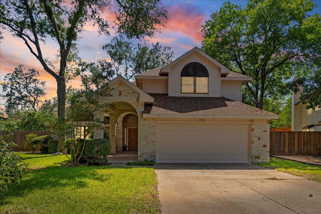 View 11416 Boothill DR in Shady Hollow Sec 06 Ph A 11416 Boothill DR - front exterior - Luxury home in Shady Hollow Sec 06 Ph A, Austin, TX