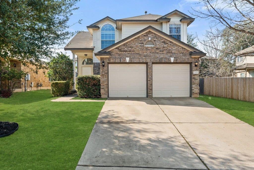 11416 Dog Leg Dr - front exterior - Luxury home in Avery Ranch Far West Ph Sec 01, Austin, TX