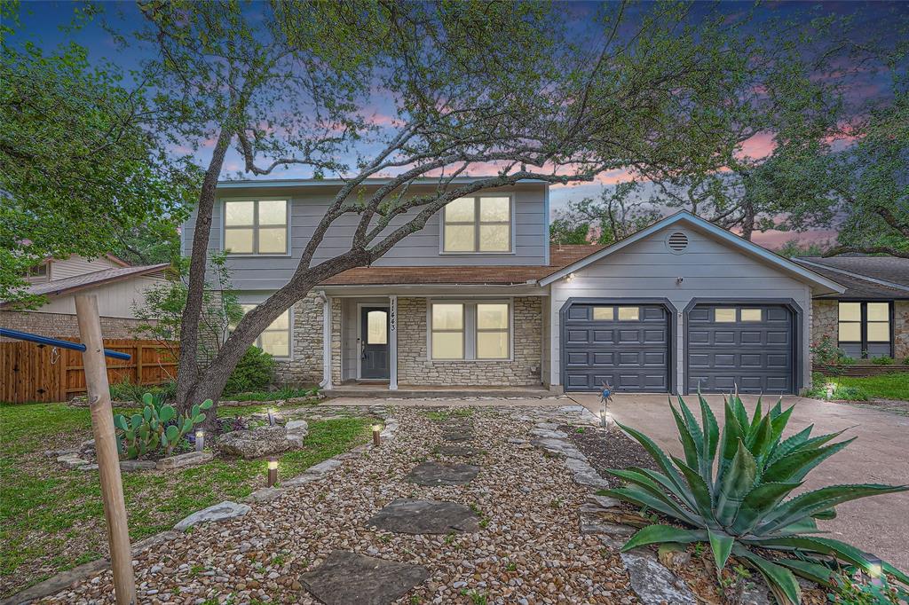 View 11443 Bristle Oak Trl in Village 21 At Anderson Mill Ph 02 11443 Bristle Oak Trl - front exterior - Luxury home in Village 21 At Anderson Mill Ph 02, Austin, TX