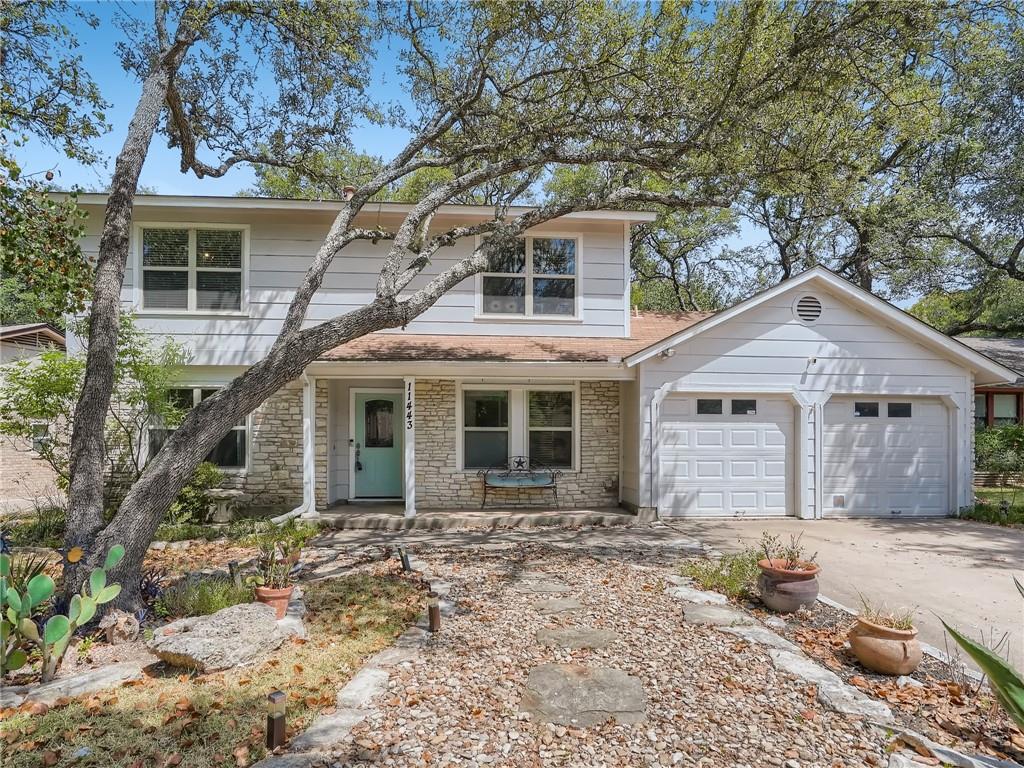 View 11443 Bristle Oak Trl in Village 21 At Anderson Mill Ph 02 11443 Bristle Oak Trl - front exterior - Luxury home in Village 21 At Anderson Mill Ph 02, Austin, TX