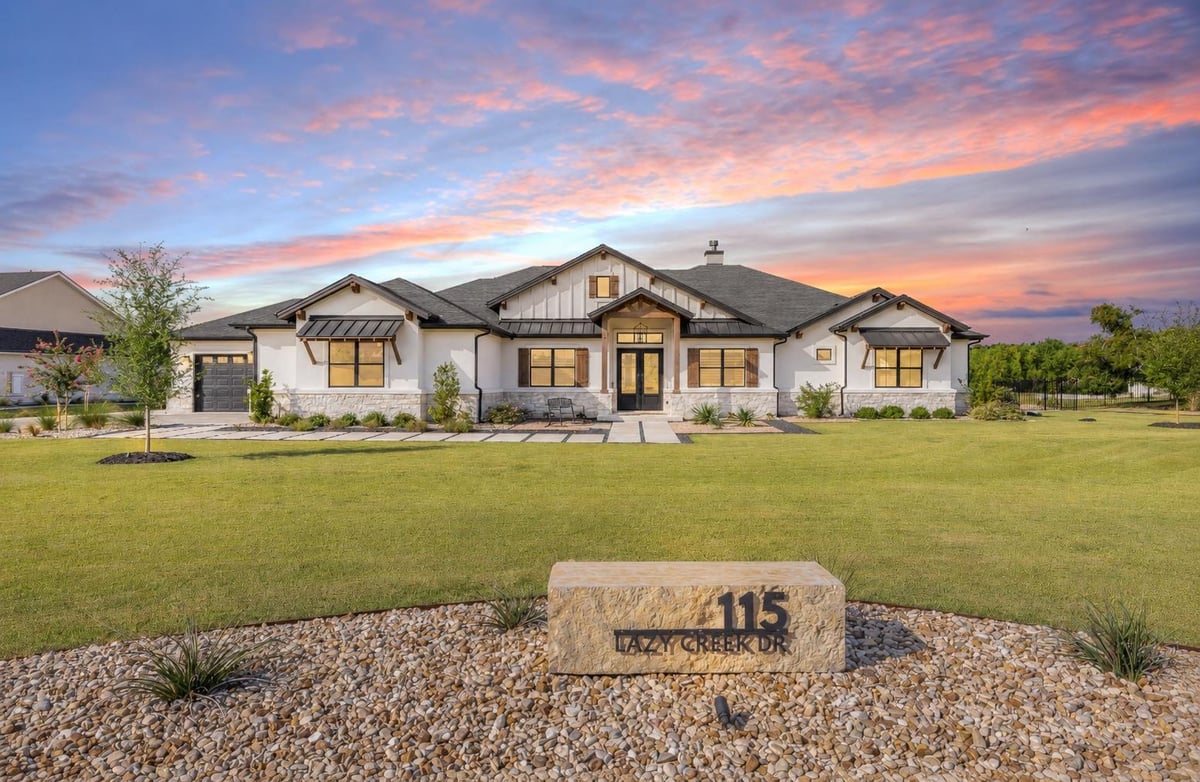 115 Lazy Creek DR - property photo 1 - Luxury home in Ridge/Cross Crk Ph 4, Georgetown, TX