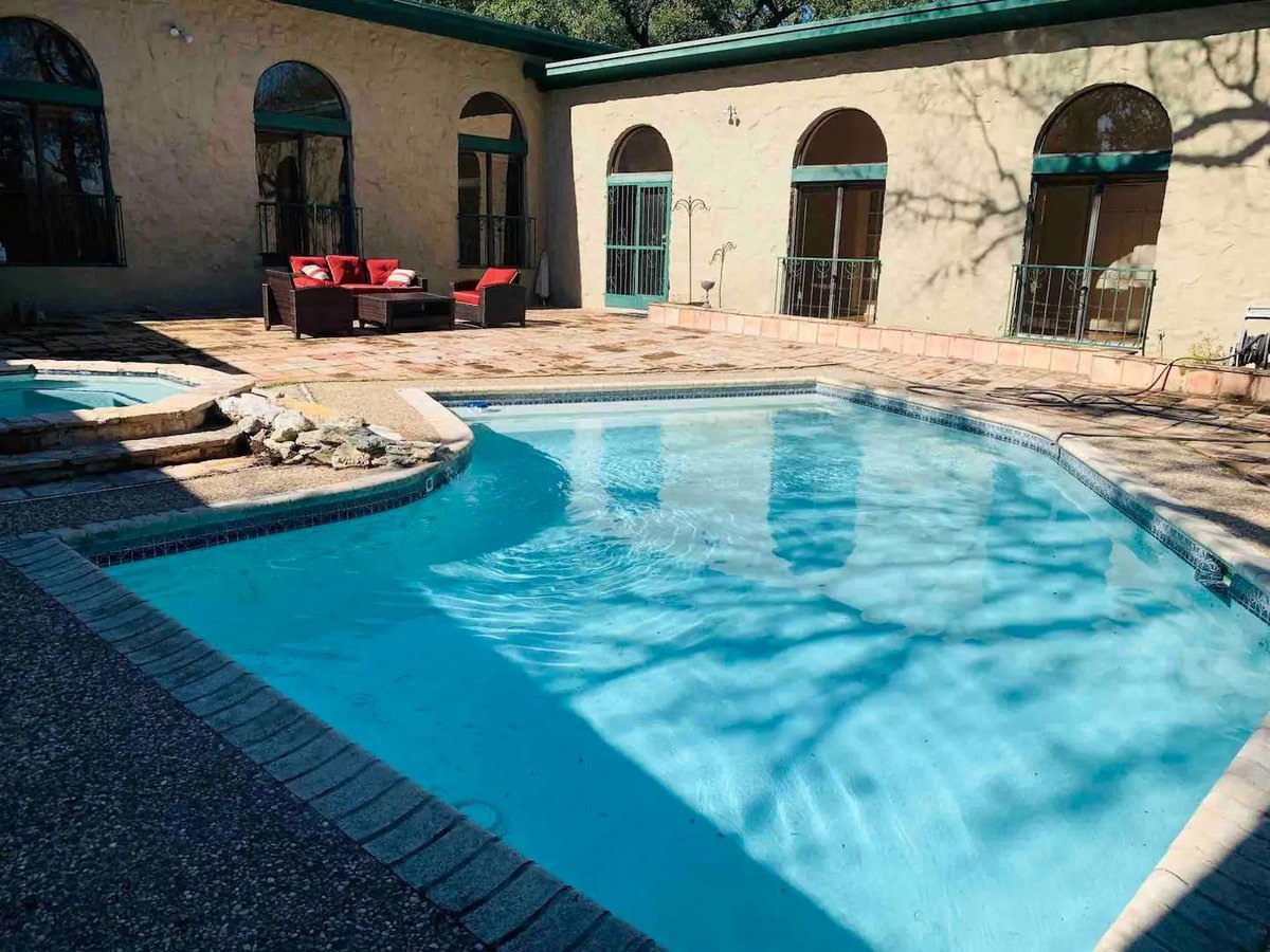 View 11500 Katy Ln in San Leanna Estates 11500 Katy Ln - front exterior - Luxury home in San Leanna Estates, Austin, TX