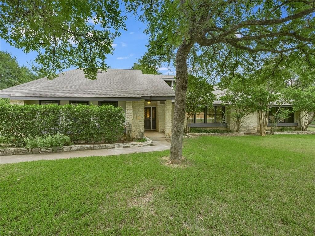 View 11503 Eventide Ln in Southland Oaks Sec 01 11503 Eventide Ln - front exterior - Luxury home in Southland Oaks Sec 01, Austin, TX