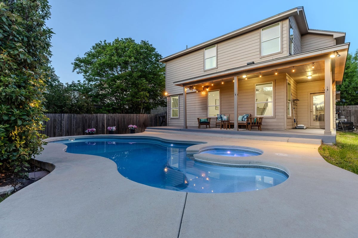 View 11504 Running Brush LN in Avery Ranch Far West 11504 Running Brush LN - front exterior - Luxury home in Avery Ranch Far West, Austin, TX