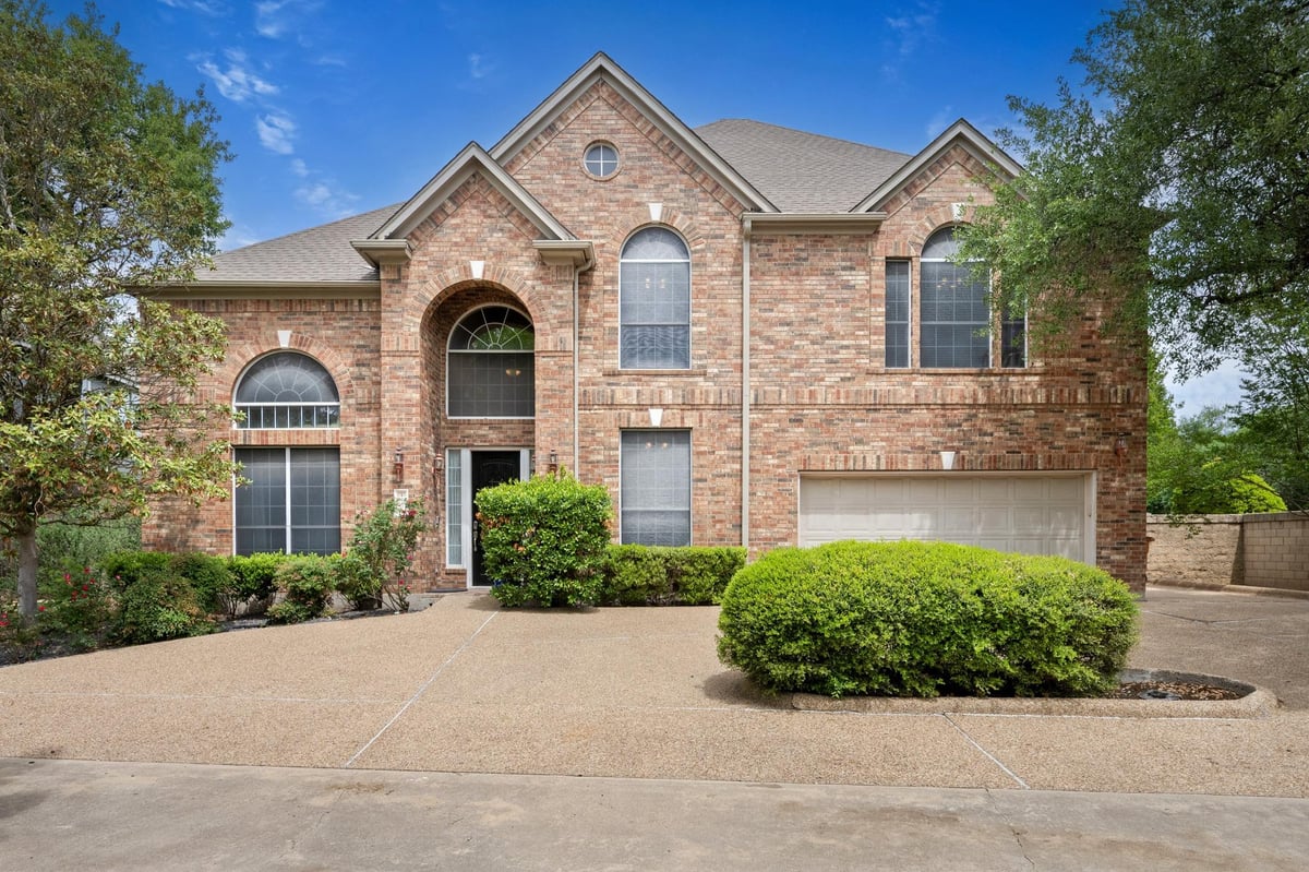 11509 Brandon Parke Trl - front exterior - Luxury home in Parke At Anderson Mill, Austin, TX