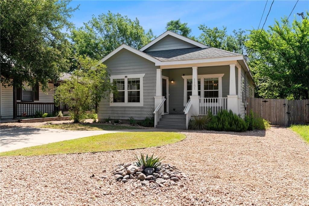 View 1151 Nickols Ave in Eastfield 1151 Nickols Ave - front exterior - Luxury home in Eastfield, Austin, TX
