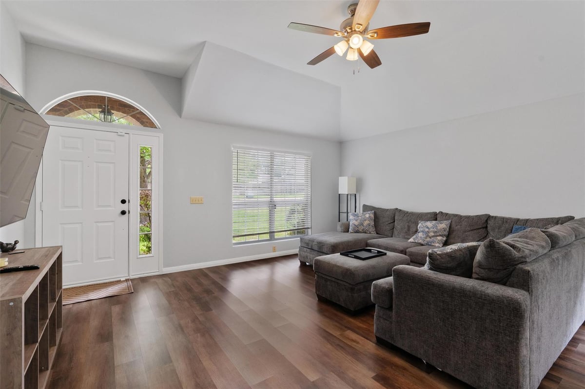 Living area at 11512 Gatling Gun Ln - 3 bed 2 bath home