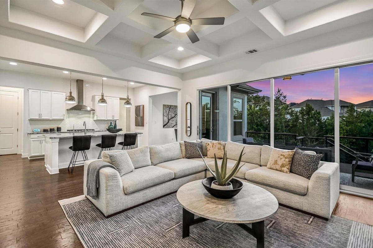 View 11520 Lake Stone DR Unit #4 in Lakes Edge 11520 Lake Stone DR Unit #4 - front exterior - Luxury home in Lakes Edge, Austin, TX
