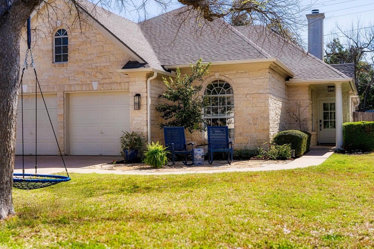 View 11529 Sweet Basil Ct in Canyon Creek Sec 33 11529 Sweet Basil Ct - front exterior - Luxury home in Canyon Creek Sec 33, Austin, TX