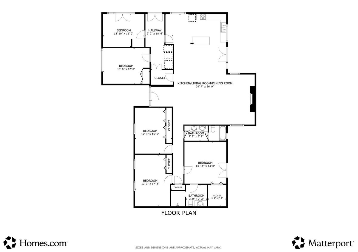 Primary bedroom at 11532 Spicewood Pkwy - 5 bed 2 bath home