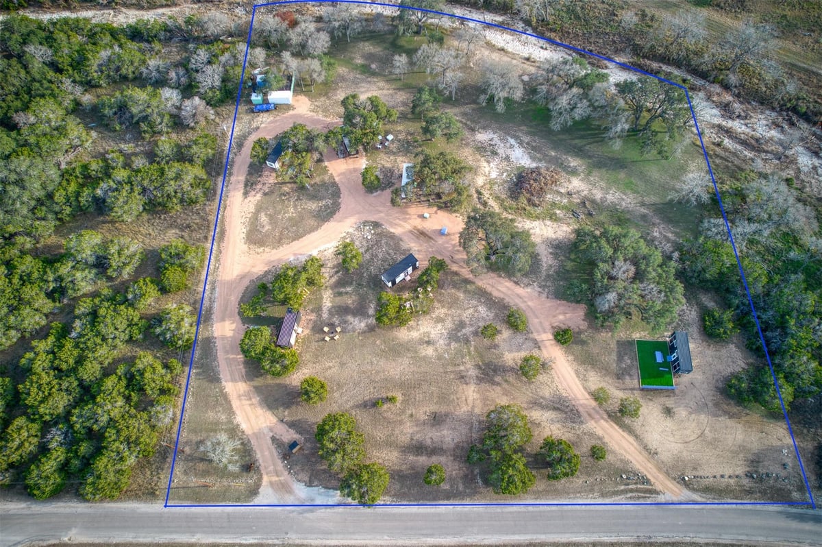 View 1156 Narrows Rd in Forest View North 1156 Narrows Rd - front exterior - Luxury home in Forest View North, Blanco, TX