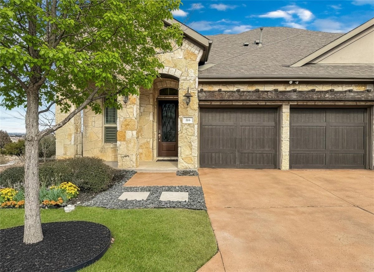 View 116 Beneteau DR Unit #85 in Vineyard At Rough Hollow Condo 116 Beneteau DR Unit #85 - property photo 1 - Luxury home in Vineyard At Rough Hollow Condo, Austin, TX