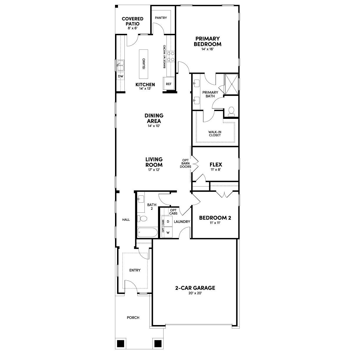 Bathroom at 116 Desert Zinnia Cv - 2 bed 2 bath home