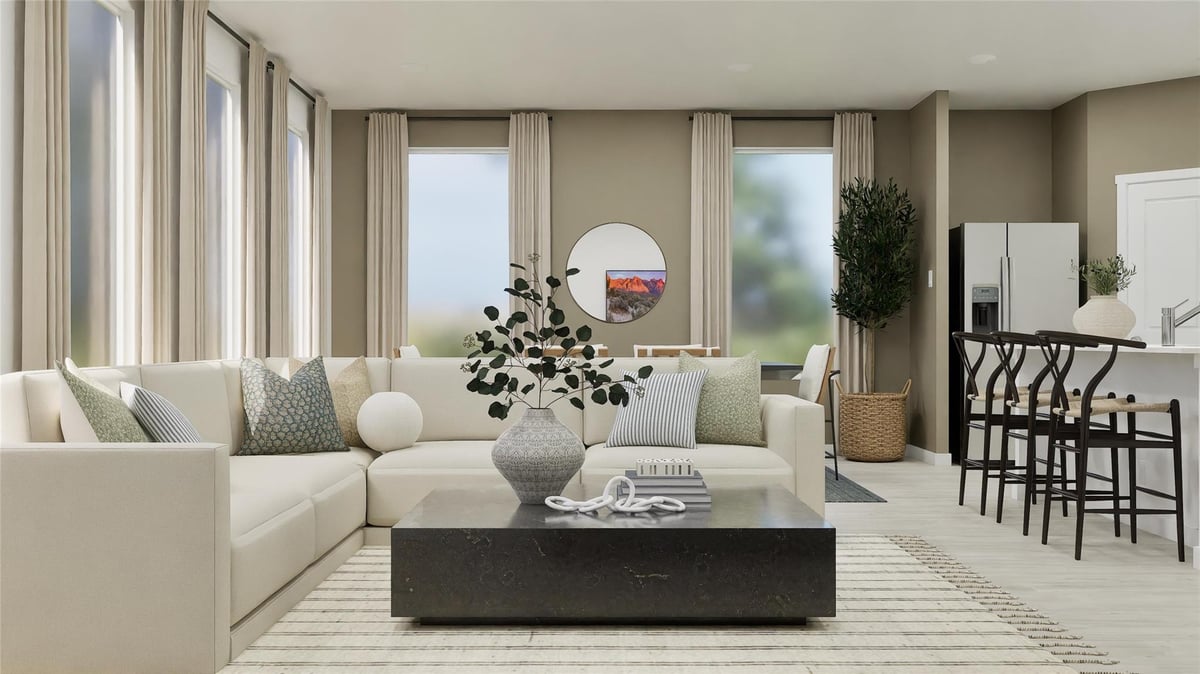 Living area at 116 Stumpy St - 4 bed 2 bath home