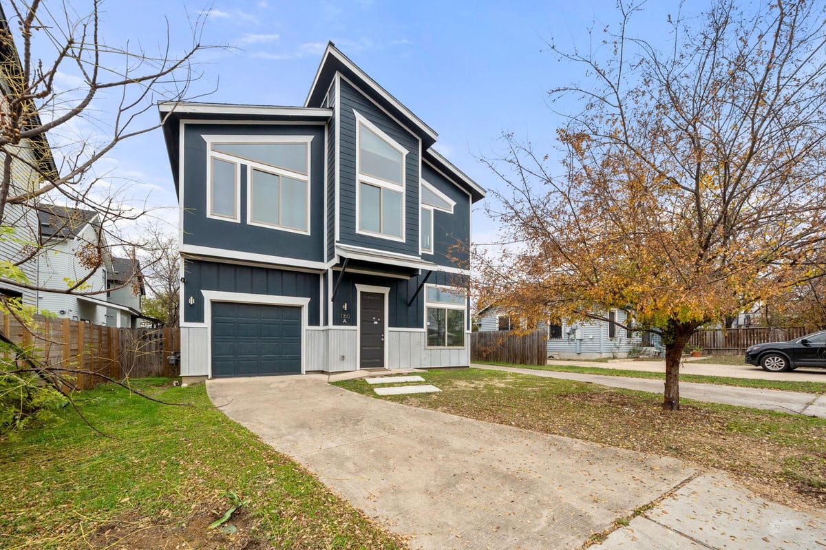 View 1160 Nickols Ave Unit #A in Nuckols Condo 1160 Nickols Ave Unit #A - front exterior - Luxury home in Nuckols Condo, Austin, TX