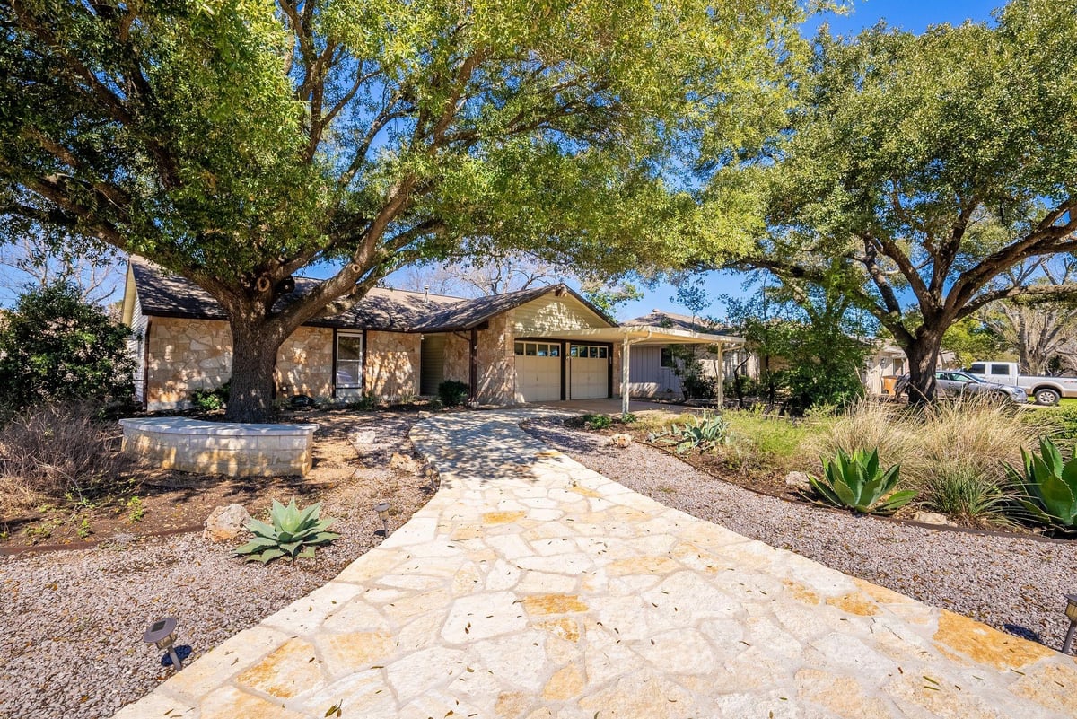 View 11614 Spotted Horse Dr in Mesa Park Ph 03 11614 Spotted Horse Dr - front exterior - Luxury home in Mesa Park Ph 03, Austin, TX