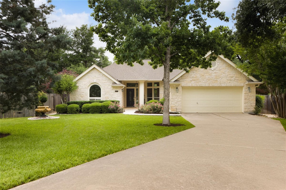 View 11641 Sweet Basil Ct in Canyon Creek Sec 33 11641 Sweet Basil Ct - front exterior - Luxury home in Canyon Creek Sec 33, Austin, TX
