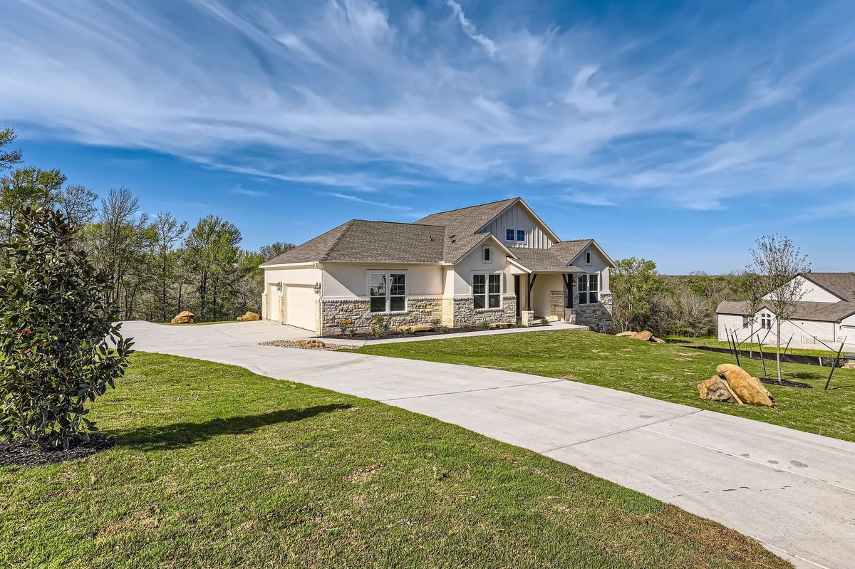 Primary bedroom at 117 Booted Eagle Claw Cv - 3 bed 2 bath home