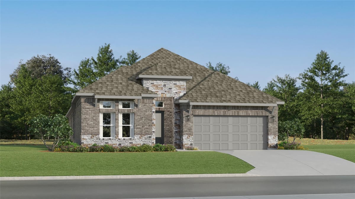 View 117 Brabham Loop in Cotton Brook 117 Brabham Loop - front exterior - Luxury home in Cotton Brook, Hutto, TX