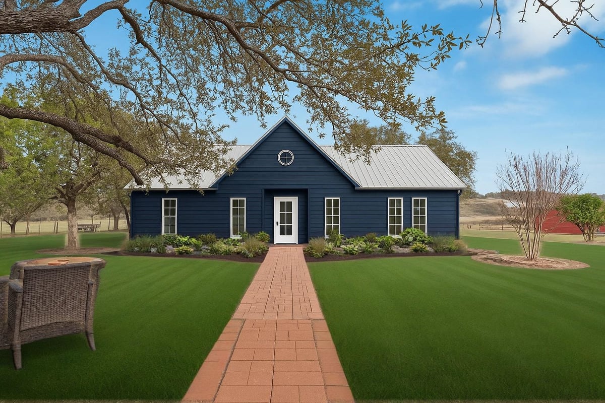 View 117 County Road 407 in none 117 County Road 407 - front exterior - Luxury home in none, Spicewood, TX