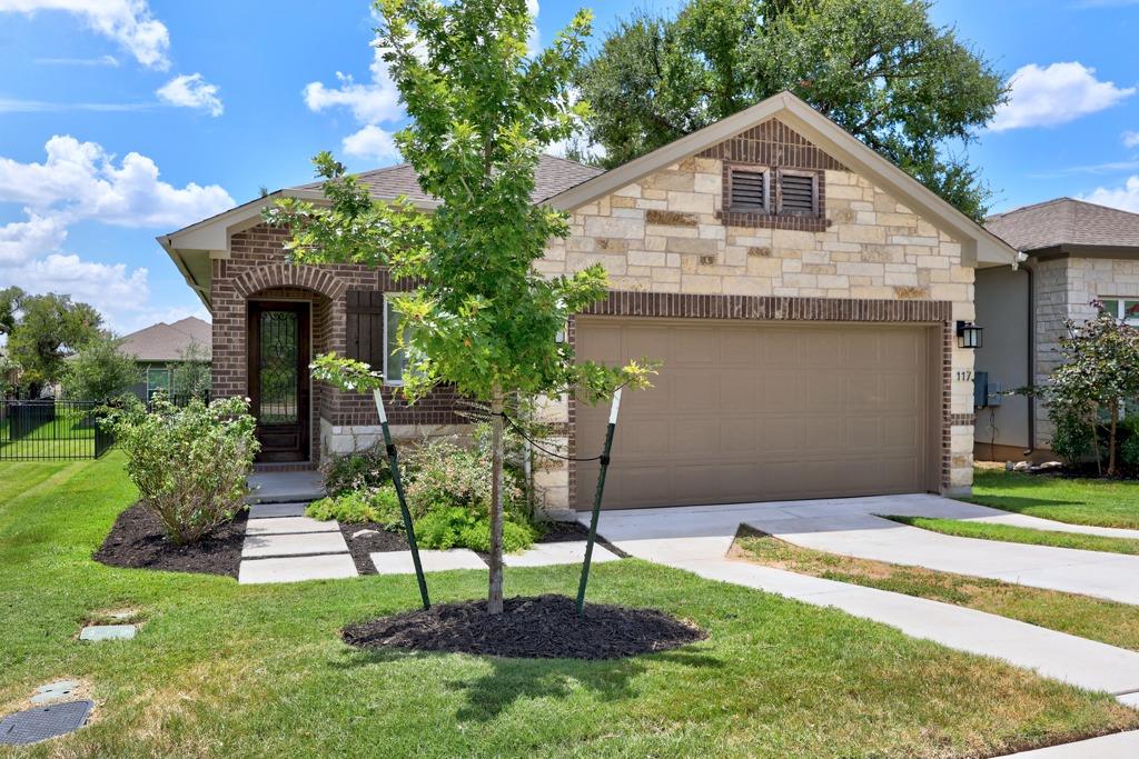 View 117 Monterey Oak TRL in Hidden Oaks At Berry 117 Monterey Oak TRL - front exterior - Luxury home in Hidden Oaks At Berry, Georgetown, TX