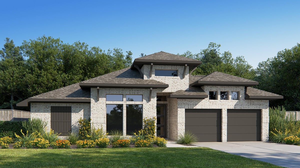 117 North River Way - front exterior - Luxury home in Lariat, Liberty Hill, TX