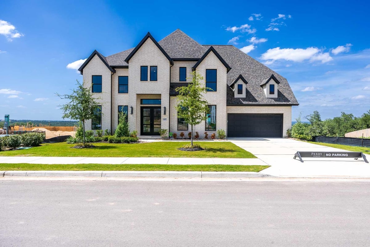 View 117 Oswalt WAY in Santa Rita Ranch- Eldorado 117 Oswalt WAY - front exterior - Luxury home in Santa Rita Ranch- Eldorado, Liberty Hill, TX