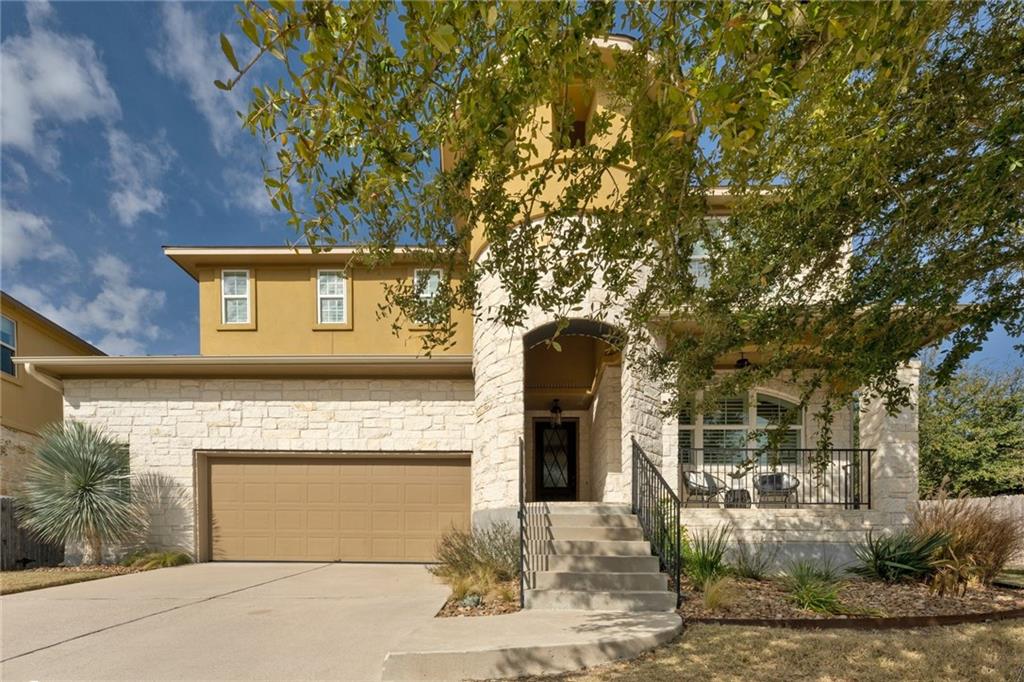 View 11708 Quintana Cv in Avana Esquel at Circle C Ranch 11708 Quintana Cv - front exterior - Luxury home in Avana Esquel at Circle C Ranch, Austin, TX
