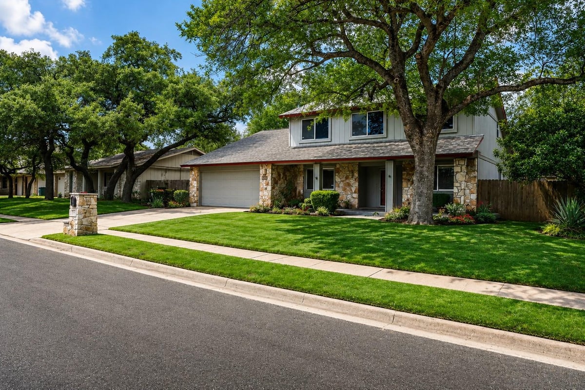 View 11804 Buggy Whip TRL in Village 16/Anderson Mill 11804 Buggy Whip TRL - front exterior - Luxury home in Village 16/Anderson Mill, Austin, TX