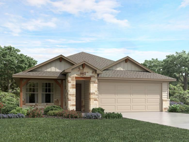 View 11806 Lily Branch Ln in Copperstone 11806 Lily Branch Ln - front exterior - Luxury home in Copperstone, Austin, TX