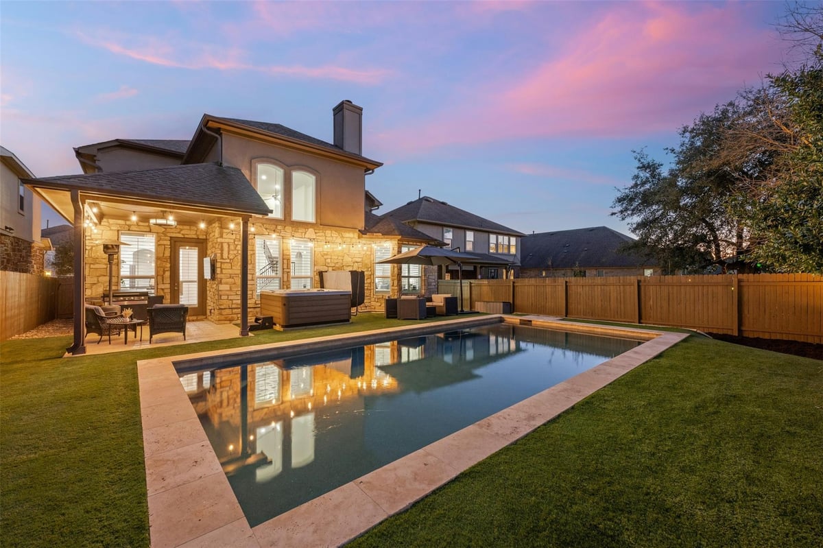 View 11812 Quintana Cv in Esquel Ph 1 Sec 4 11812 Quintana Cv - front exterior - Luxury home in Esquel Ph 1 Sec 4, Austin, TX