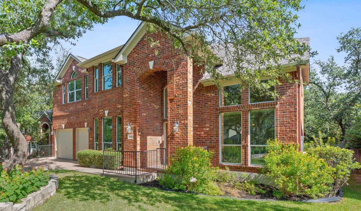 View 11845 Sterling Panorama TER in Lake Pointe Sec 04 11845 Sterling Panorama TER - front exterior - Luxury home in Lake Pointe Sec 04, Austin, TX