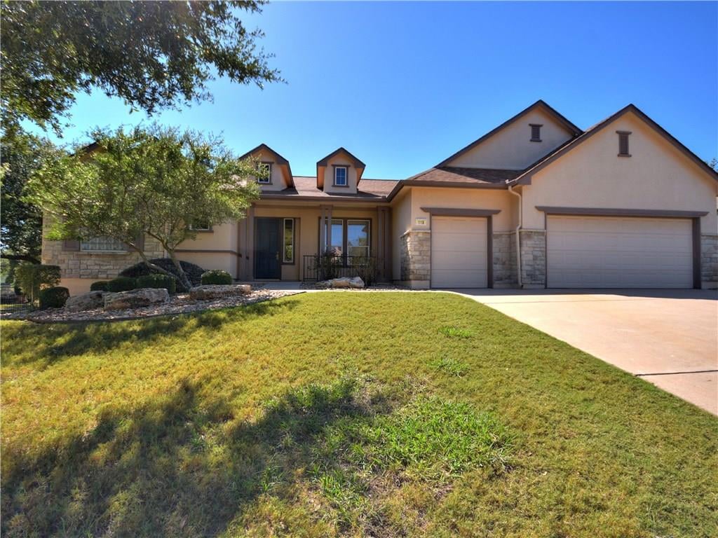 View 119 Daisy PATH 119 Daisy PATH - front exterior - Luxury home in Georgetown, TX