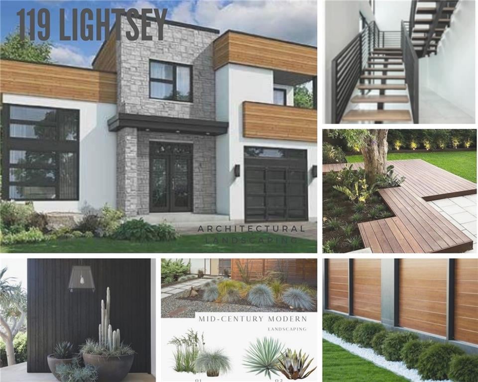 View 119 Lightsey RD Unit #1 in 119 Lightsey Condominiums 119 Lightsey RD Unit #1 - front exterior - Luxury home in 119 Lightsey Condominiums, Austin, TX
