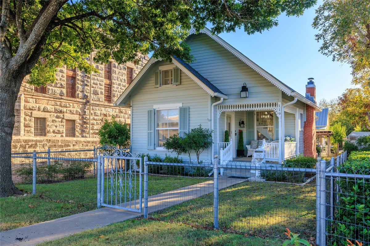 Primary bedroom at 119 San Antonio St - na, Fredericksburg, TX