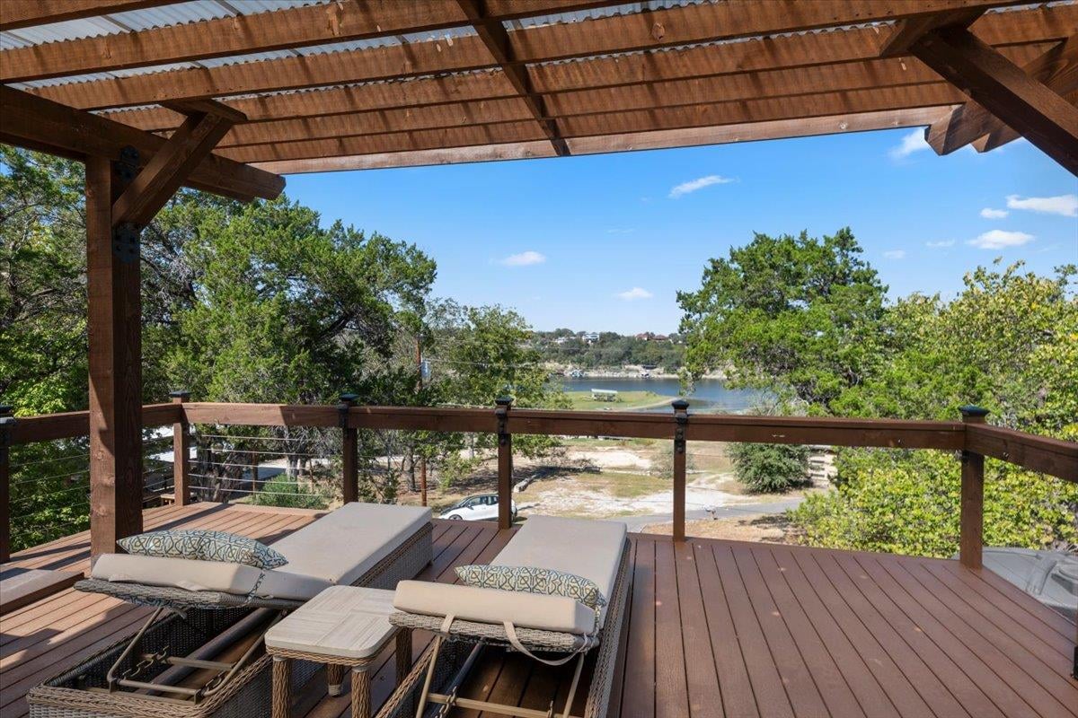 View 119 Vicinity Trl in Pedernales 02 119 Vicinity Trl - front exterior - Luxury home in Pedernales 02, Spicewood, TX