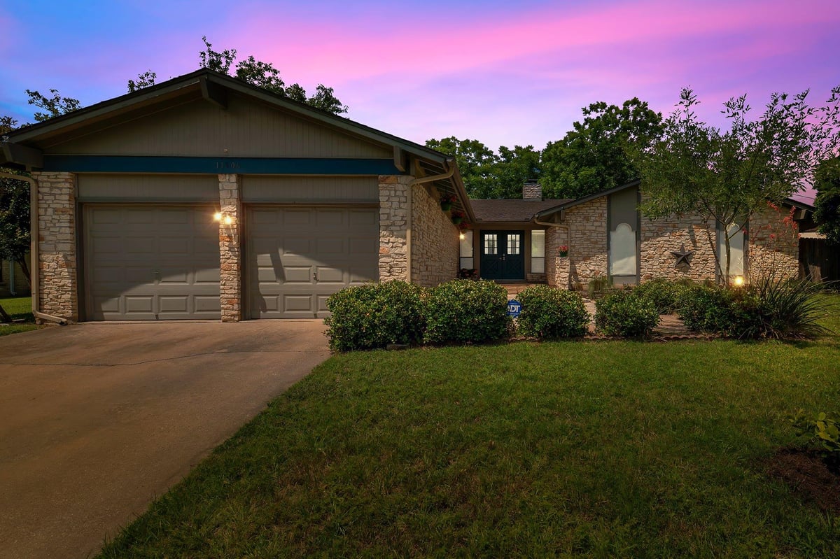 View 11906 River Oaks TRL in North Oaks Hillside Sec 03 11906 River Oaks TRL - front exterior - Luxury home in North Oaks Hillside Sec 03, Austin, TX