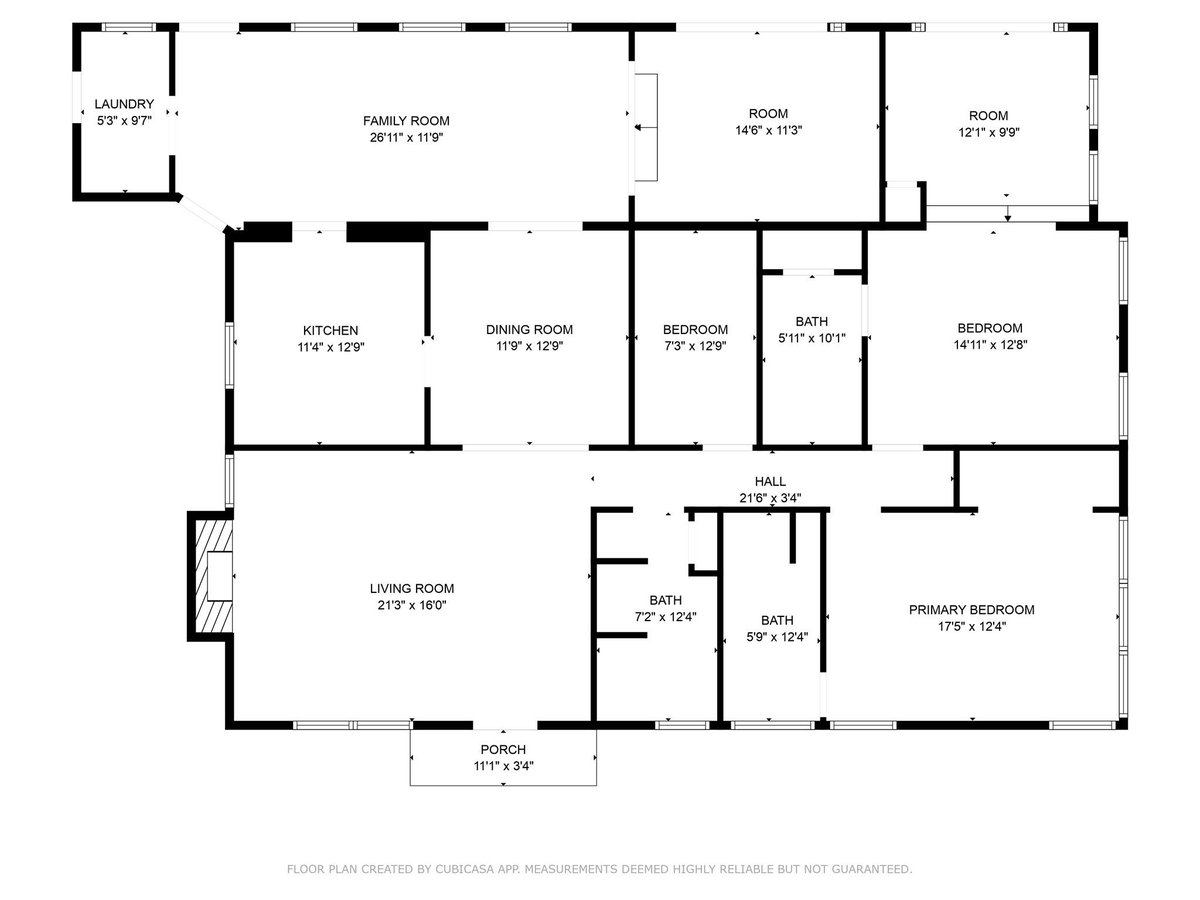 Primary bedroom at 11909 Bluebonnet Ln - 3 bed 2 bath home