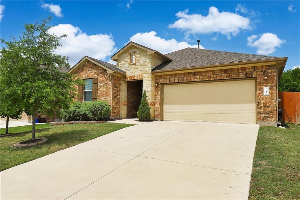 View 11916 Reedsport Trl in Bellingham Meadows 11916 Reedsport Trl - front exterior - Luxury home in Bellingham Meadows, Austin, TX