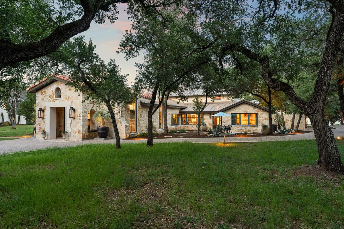 11941 Overlook Pass - front exterior - Luxury home in Barton Creek Preserve Ph 03, Austin, TX