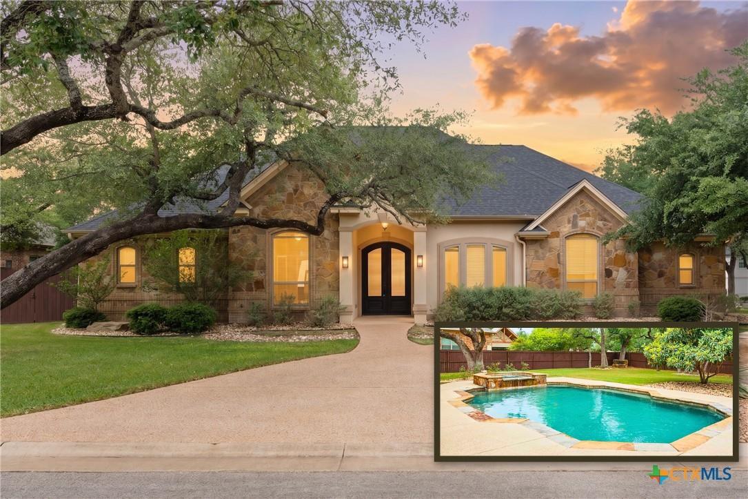 View 12 Lago Verde LN in Lago Terra Ph II 12 Lago Verde LN - front exterior - Luxury home in Lago Terra Ph II, Belton, TX