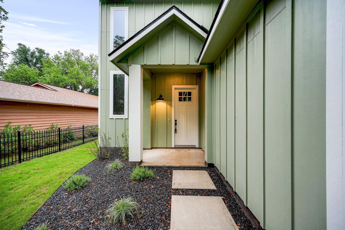 View 12 Wilson Cir in Woodcreek Sec 7 12 Wilson Cir - front exterior - Luxury home in Woodcreek Sec 7, Wimberley, TX