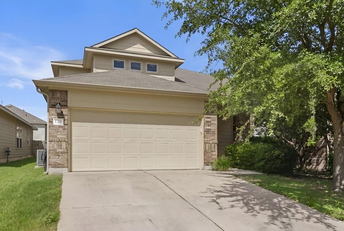 View 120 Bufflehead LN in Summerlyn Ph L-6 120 Bufflehead LN - front exterior - Luxury home in Summerlyn Ph L-6, Leander, TX