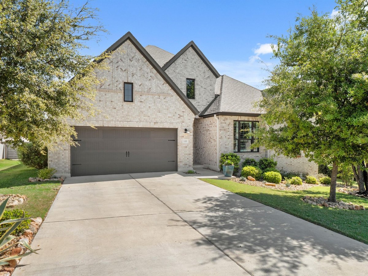 View 120 Eagle Pass Trl in Wolf Ranch West Ph 1 Sec 3 120 Eagle Pass Trl - property photo 1 - Luxury home in Wolf Ranch West Ph 1 Sec 3, Georgetown, TX